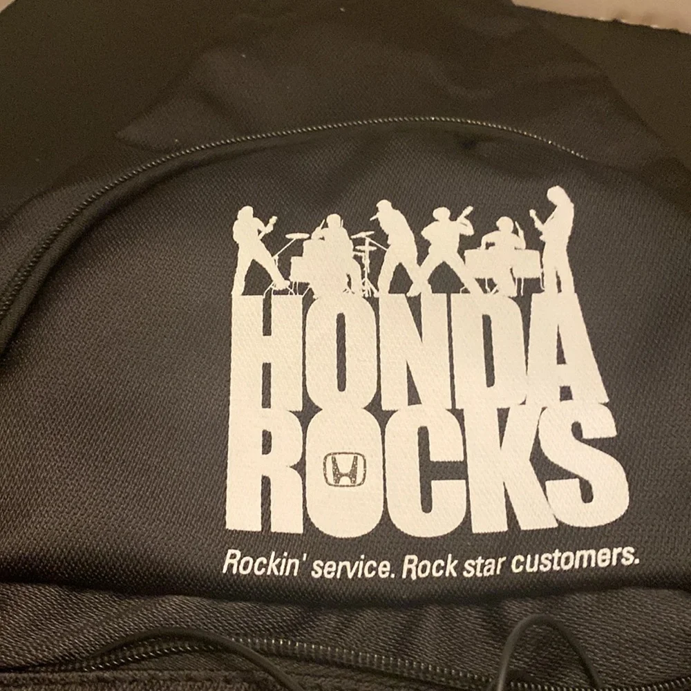 Honda Rocks sling back w/built in speakers MP3 compatible unused tested works